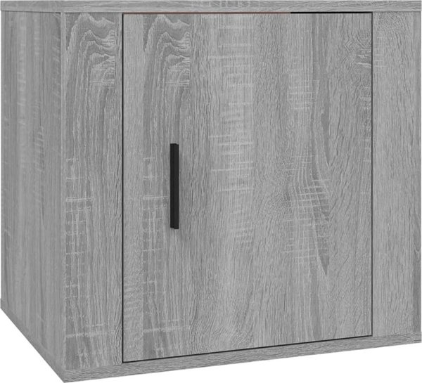 vidaXL Νυχτερινό Επιπλο Γκρι Sonoma Δρυς 50x39x47 cm