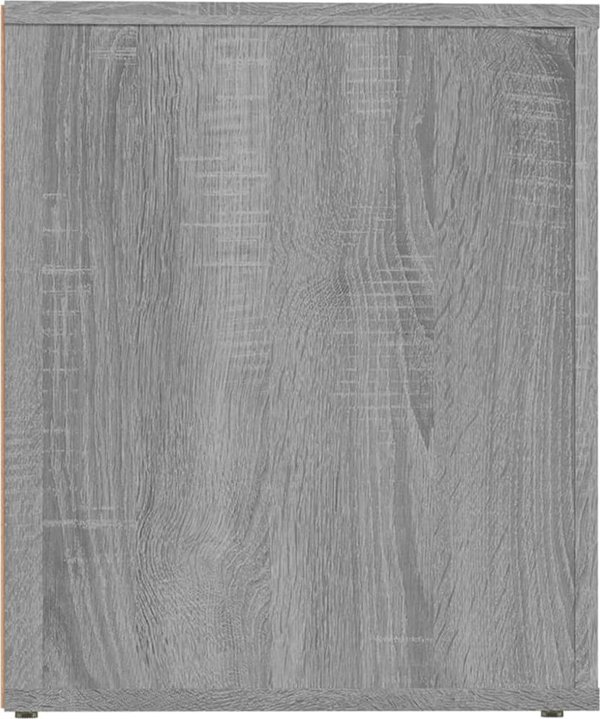 vidaXL Νυχτερινό Επιπλο Γκρι Sonoma Δρυς 50x39x47 cm