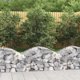vidaXL Lukowaty kosz gabionowy, 100x50x40/60 cm, galwanizowane zelazo