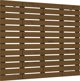 vidaXL Κεφαλάρι κρεβατιού, μελί καφέ, 106x3x91,5 εκ, ξύλο πεύκου