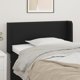 vidaXL Υποστύλωμα κεφαλαριού Uszak, μαύρο, 103x16x78/88 εκ, τεχνητό δέρμα