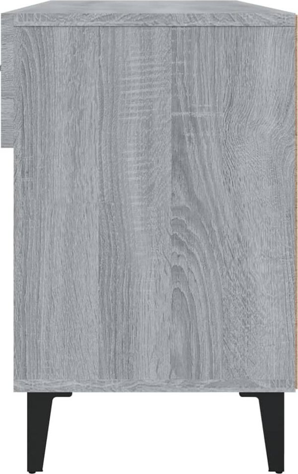 Szafka na buty szary dab sonoma 102x35x55 cm