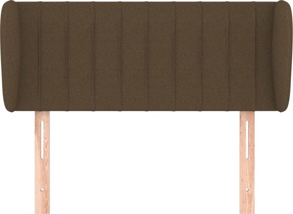 Κεφαλάρι uszak vidaXL, σκούρο καφέ, 103x23x78/88 cm, ύφασμα