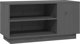 vidaXL Szafka pod telewizor, szara, 80x35x40,5 cm, lite drewno sosnowe