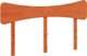vidaXL Rama κρεβατιού χωρίς στρώμα, κερί καφέ, 135x190 εκ, μασίφ πεύκο
