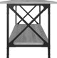 vidaXL Τραπέζι καφέ, γκρι ντόμπ, 100x45x45 εκ.