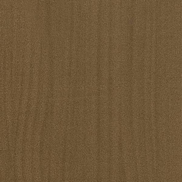 vidaXL Πλευρική ντουλάπα, μέλι καφέ, 70x33x76 cm, μασίφ πεύκο