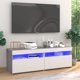 vidaXL Szafki TV με LED, σετ 2 τεμ., γκρι δρυς Sonoma, 60x35x40 εκ.