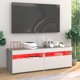vidaXL Szafki TV με LED, σετ 2 τεμ., γκρι δρυς Sonoma, 60x35x40 εκ.