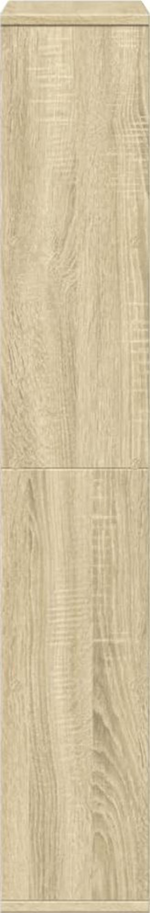 vidaXL Ραφιέρα, δρυς sonoma, 60x20x120 εκ., υλικό ξύλου
