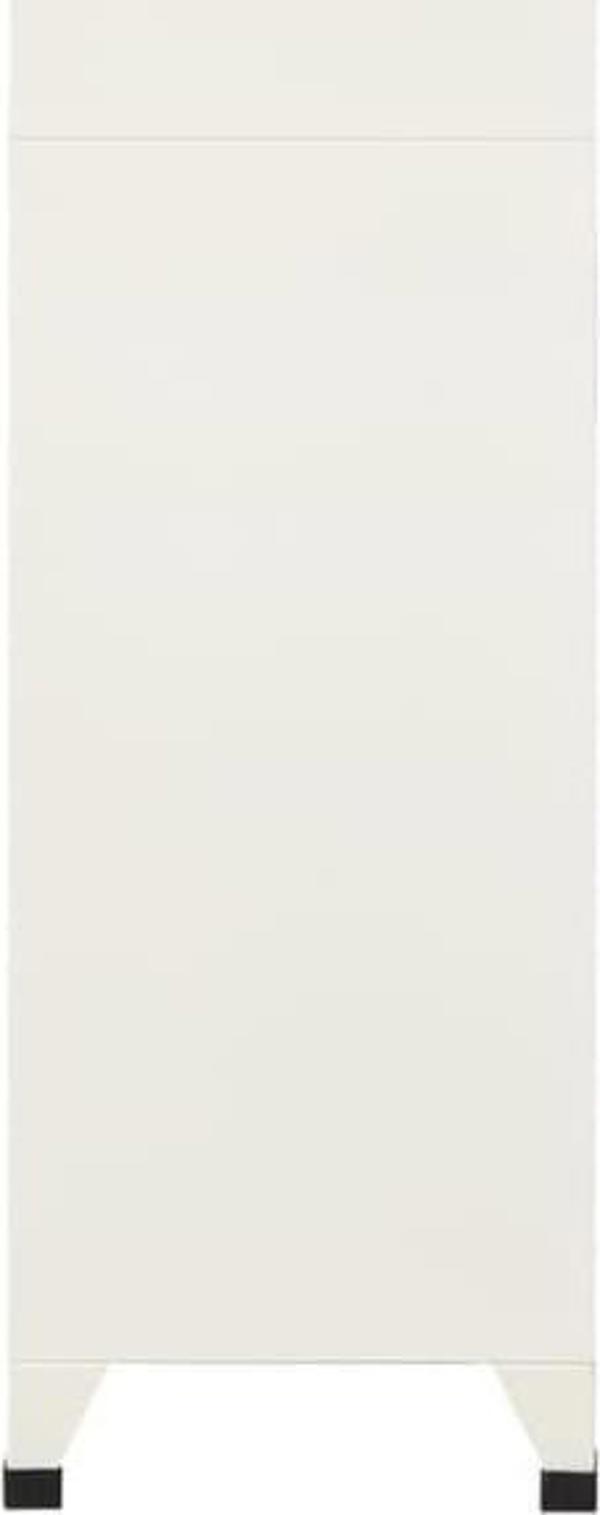 vidaXL vidaXL Szafka zamykana na klucz, szaro-niebieska, 90x40x180 cm