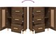 vidaXL Komoda, brazowy dab, 69,5x34x90 cm, material drewnopochodny