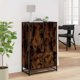 vidaXL Ψηλή Ντουλάπα, Χρώμα Καπνιστή Δρυς, 68x35x106,5 εκ.