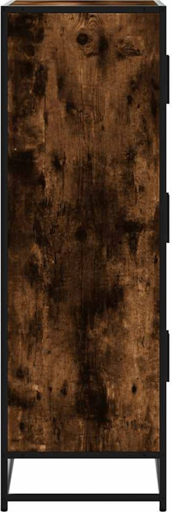 vidaXL Ψηλή Ντουλάπα, Χρώμα Καπνιστή Δρυς, 68x35x106,5 εκ.