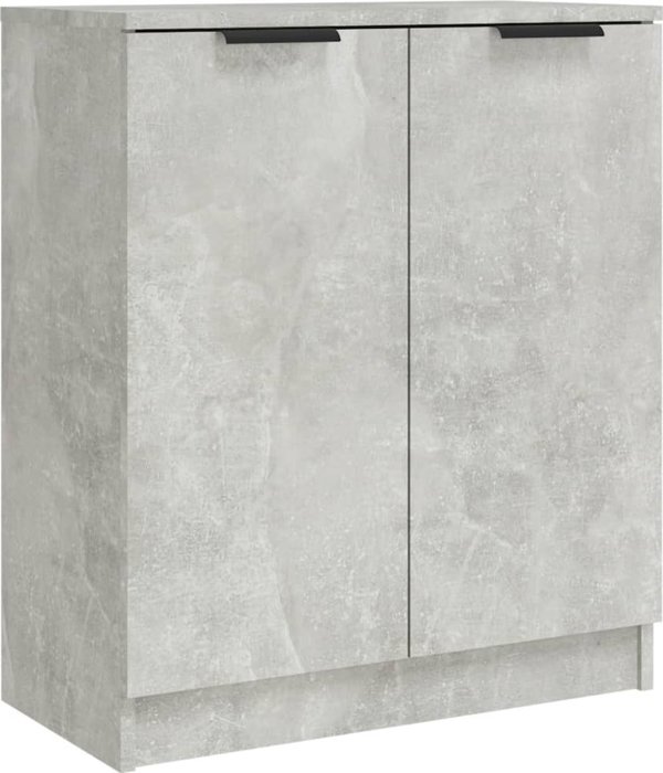 vidaXL Komody, 2 τεμάχια, από χυτό σκυρόδεμα, 60x30x70 cm