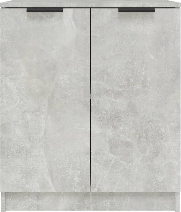 vidaXL Komody, 2 τεμάχια, από χυτό σκυρόδεμα, 60x30x70 cm