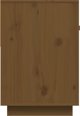 vidaXL Ντουλάπι τηλεόρασης, μέλι καφέ, 90x40x60 εκ, από μασίφ πεύκο