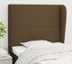 vidaXL Zaglowek uszak skouro kafe 93x23x118/128 cm tkani