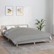 vidaXL Βαρύ Κουβέρτα, Γκρι, 220x230 cm, 11 kg, Ύφασμα