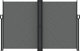 vidaXL Zwijana markiza boczna, antracytowa, 160 x 600 cm