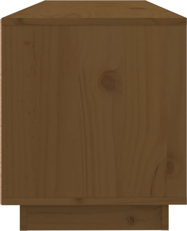 vidaXL Έπιπλο TV, μέλι καφέ, 100x34x40 cm, ξύλο πεύκου