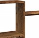 vidaXL Ράφι τοίχου παλαιωμένου ξύλου 159x18x65 εκ.
