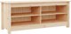 vidaXL vidaXL Szafka na buty, 110x38x45,5 cm, lite drewno sosnowe