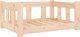vidaXL vidaXL Legowisko dla psa, 65,5x50,5x28 cm, lite drewno sosnowe