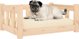 vidaXL vidaXL Legowisko dla psa, 65,5x50,5x28 cm, lite drewno sosnowe