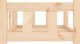 vidaXL vidaXL Legowisko dla psa, 65,5x50,5x28 cm, lite drewno sosnowe