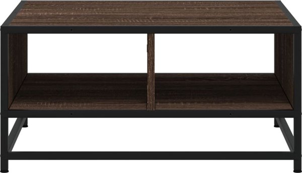 vidaXL Τραπεζάκι καφέ καφέ δρυς 60,5x60,5x30 εκ.
