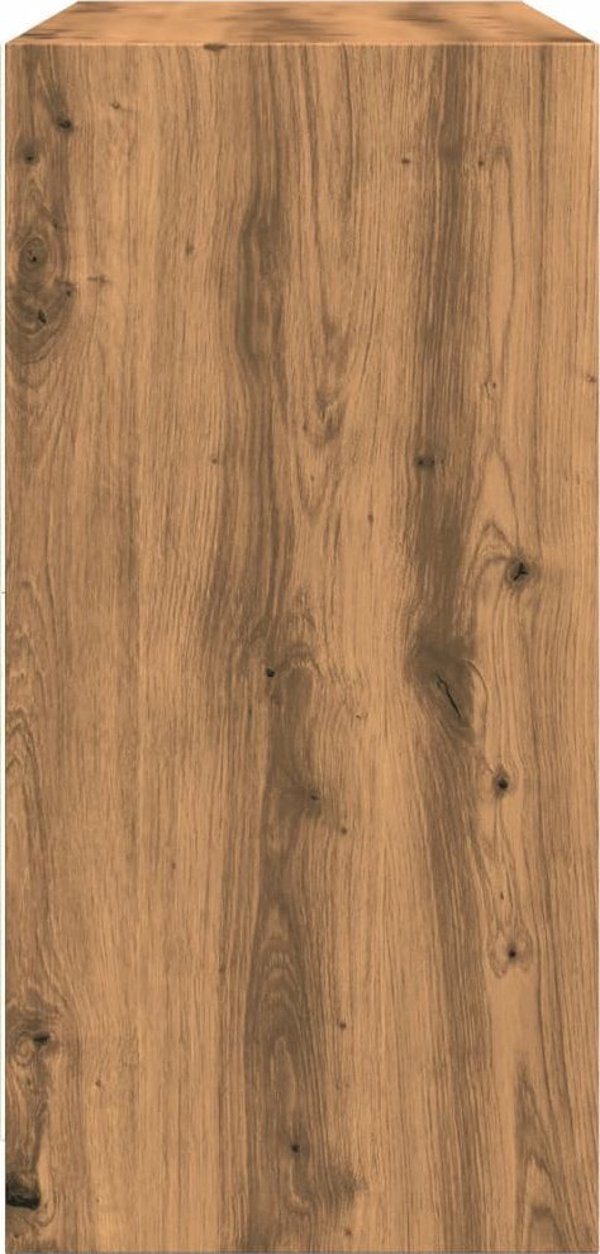 vidaXL Ντουλάπι, δρυς artisan, 102x37x75,5 εκ, από ξύλο