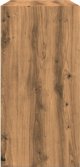 vidaXL Ντουλάπι, δρυς artisan, 102x37x75,5 εκ, από ξύλο