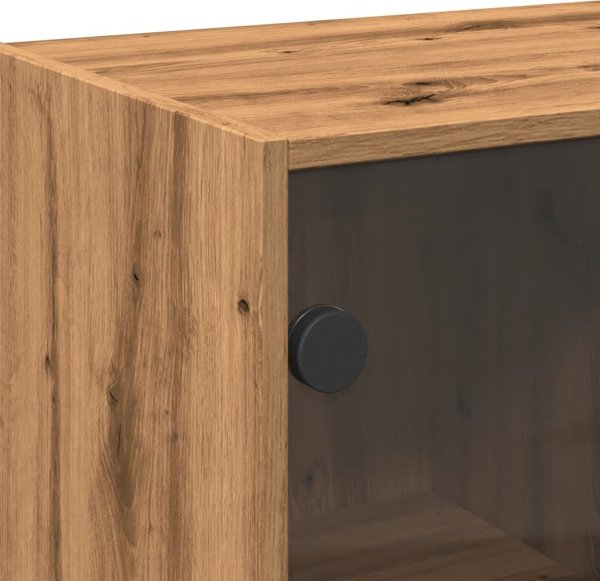 vidaXL Ντουλάπι, δρυς artisan, 102x37x75,5 εκ, από ξύλο