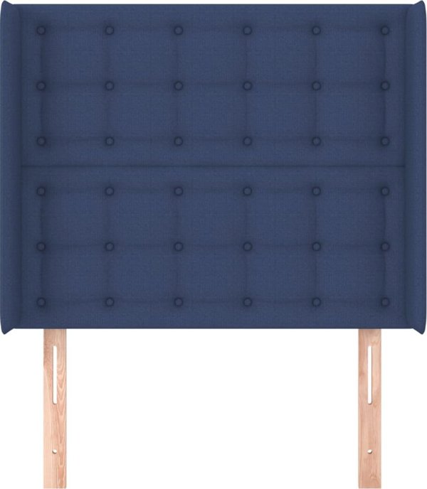 vidaXL Κεφαλάρι uszak μπλε, 83x16x118/128 cm, ύφασμα