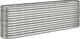 vidaXL vidaXL Donica ogrodowa, malowana proszkowo stal, 224x40x68 cm, srebrna
