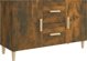 vidaXL Κομότα καπνιστής δρυς 100x36x60 cm από μοριοσανίδα