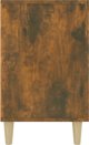 vidaXL Κομότα καπνιστής δρυς 100x36x60 cm από μοριοσανίδα