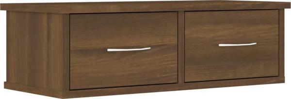 vidaXL Επιτοίχια ντουλάπα, καφέ δρυς, 60x26x18,5 εκ.