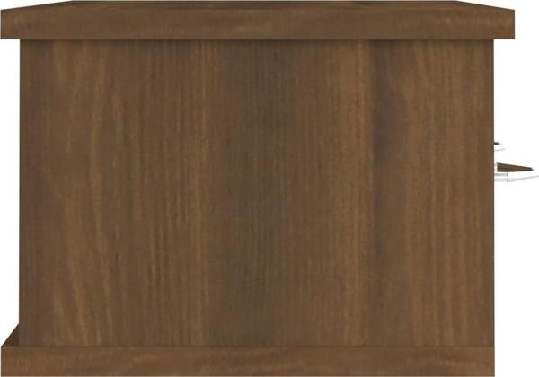 vidaXL Επιτοίχια ντουλάπα, καφέ δρυς, 60x26x18,5 εκ.