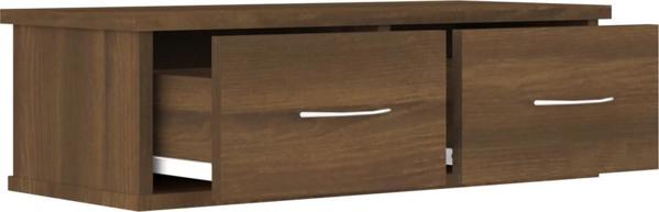 vidaXL Επιτοίχια ντουλάπα, καφέ δρυς, 60x26x18,5 εκ.