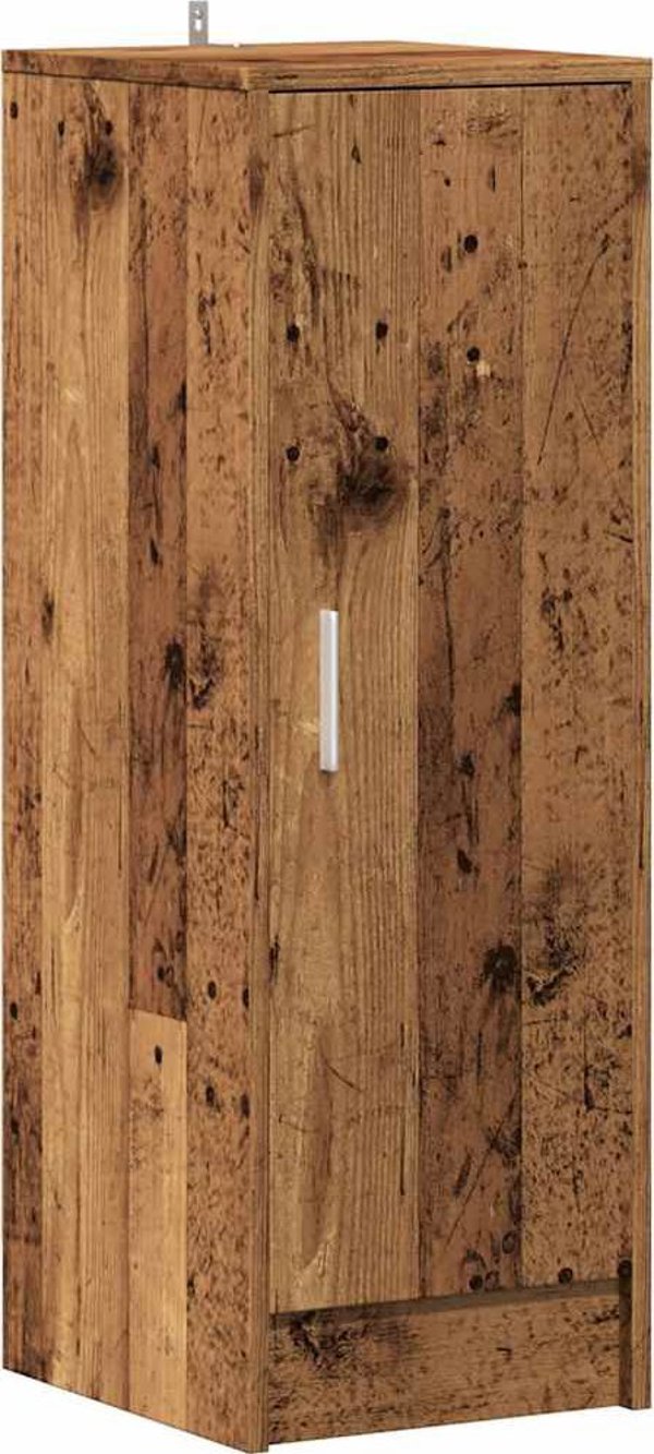VidaXL Παπουτσοθήκη από Παλαιό Ξύλο, 32x35x92 εκ.