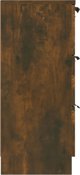 vidaXL Ντουλάπι, καπνιστή δρυς, 60x30x70 cm, υλικό ξύλου