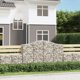 vidaXL Kosze gabionowe, 25 τεμ., 200x50x120/140 εκ, γαλβανισμένο σίδερο