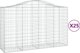 vidaXL Kosze gabionowe, 25 τεμ., 200x50x120/140 εκ, γαλβανισμένο σίδερο