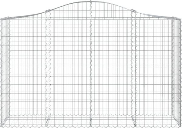 vidaXL Kosze gabionowe, 25 τεμ., 200x50x120/140 εκ, γαλβανισμένο σίδερο