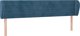 vidaXL Ζαγκλοβέκ uszak, σκούρο μπλε, 203x23x78/88 εκ., βελούδο