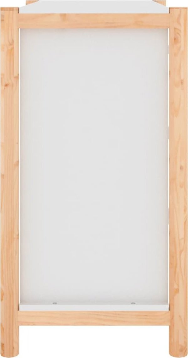 vidaXL Szafka λευκή 62x38x70 cm από ξύλινο υλικό