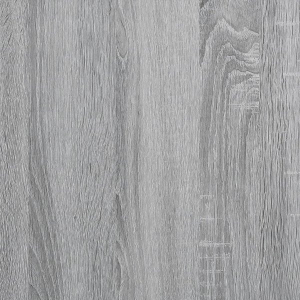 vidaXL Ράφι βιβλίων, γκρι δρυς sonoma, 60x20x120 cm