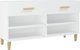 vidaXL Λευκό ντουλαπάκι παπουτσιών 102x35x55 cm από υλικό ξύλου